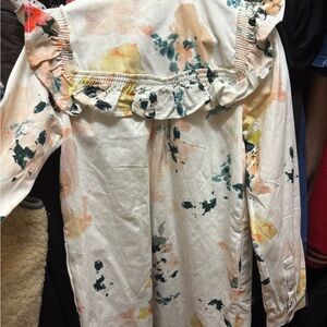 Anthropologie Multicolor Long Sleeve Dress